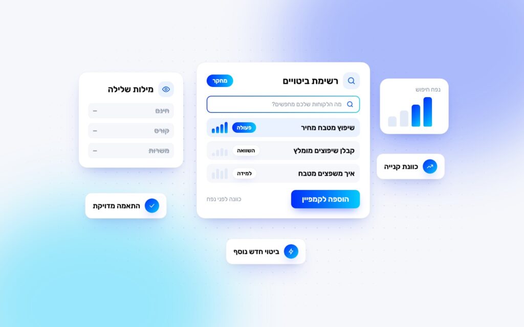 מחקר מילות מפתח לקמפיין בגוגל: המדריך המעשי שלב אחר שלב
