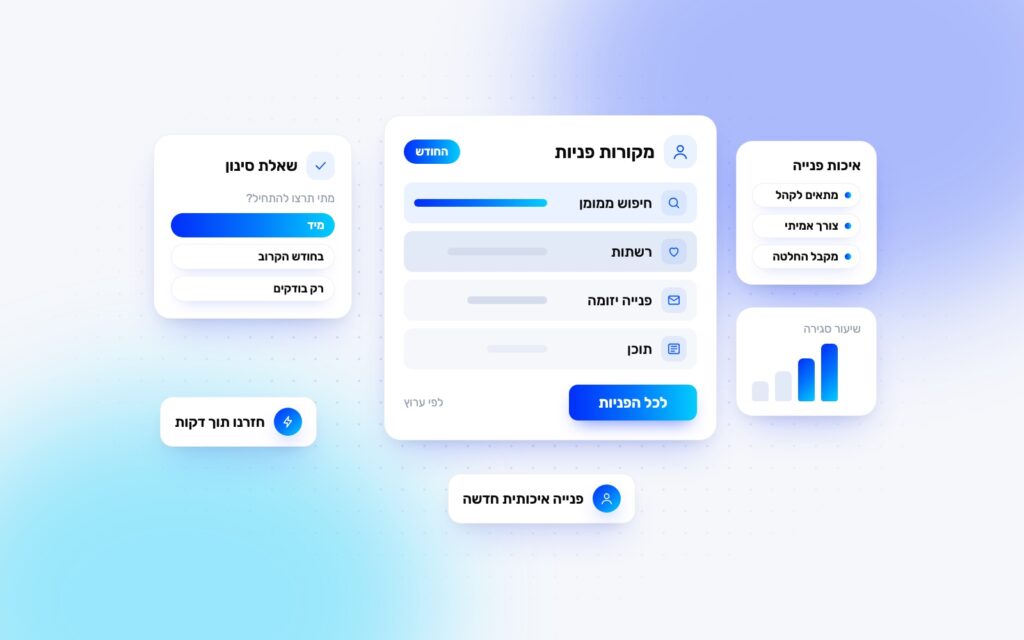 לידים לעסקים: איך מביאים פניות איכותיות שהופכות ללקוחות